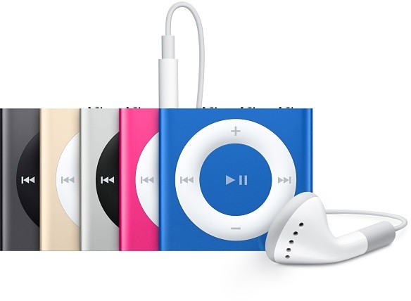 Apple iPod shuffle - 2GB, zlatá, 4th gen._2055026564