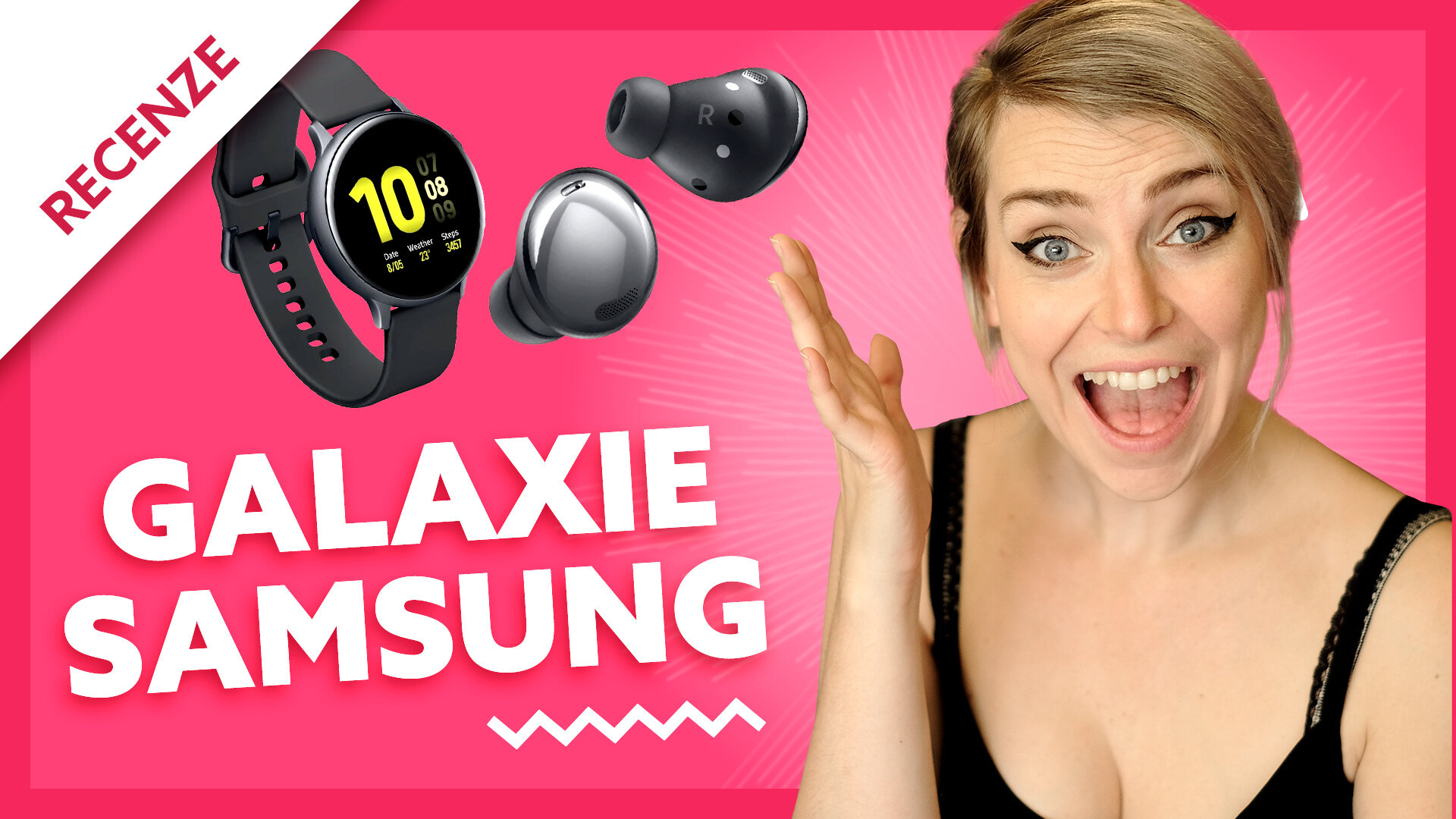 Galaxie Samsung S21 + Buds Pro + Watch Geek Magazín