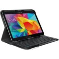 Logitech pouzdro Ultrathin Keyboard Folio s klávesnicí Samsung Galaxy Tab 4 US, černá_641167621