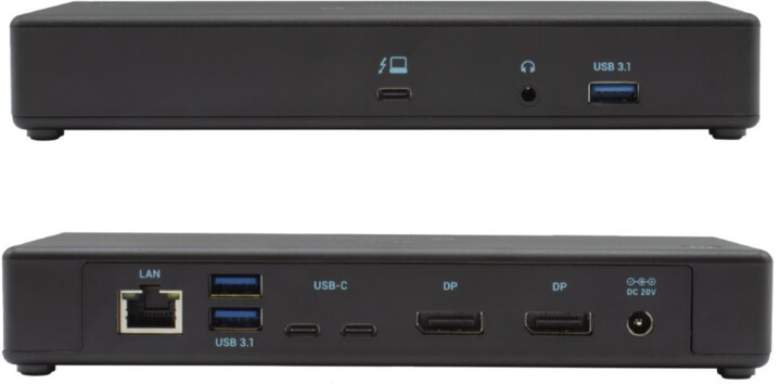 i-Tec dokovací stanice Thunderbolt 3/USB-C Dual DisplayPort 4K_1388997001