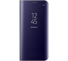 Samsung S8 Flipové pouzdro Clear View se stojánkem, violet_1934599296