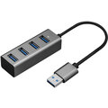 YENKEE kovový USB hub YHB 4300, 4xUSB 3.0_1646575605