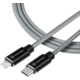 Tactical kabel Fast Rope Aramid USB-C - Lightning, MFI, 1m, šedá