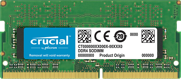 Crucial 4GB DDR4 2666 CL19 SO-DIMM