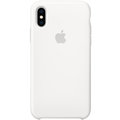 Apple silikonový kryt na iPhone XS, bílá_955998730