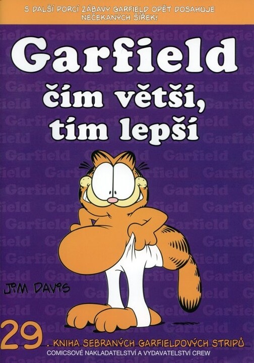 Komiks Garfield čím větší, tím lepší, 29.díl