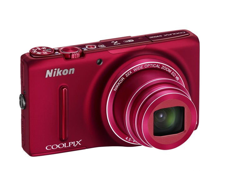Nikon Coolpix S9500, červená_909784925