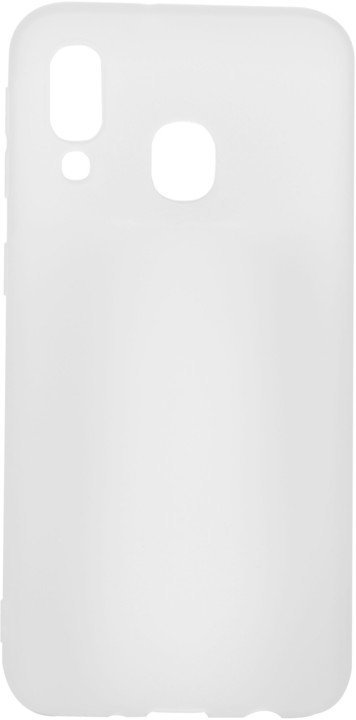 EPICO SILK MATT Case pro Samsung Galaxy A40, bílá transparentní_1995824056