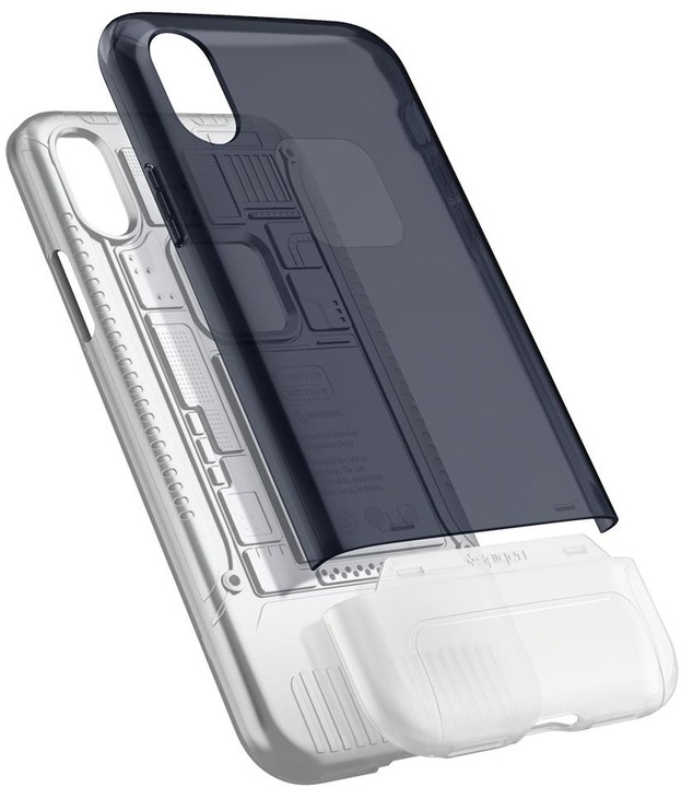 Spigen Classic C1 pro iPhone X, šedá_1664814101