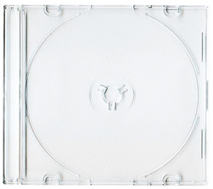 CD Box na 1 CD, slim, čirá, 10ks_300210038