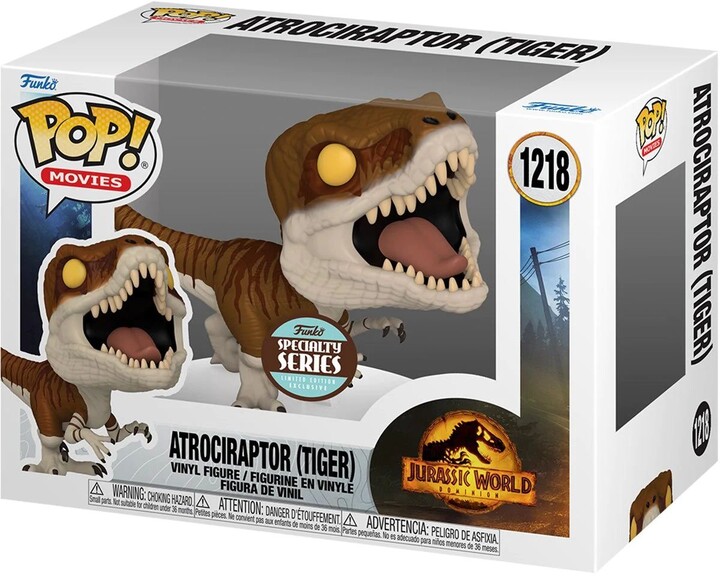 Figurka Funko POP! Jurassic World: Dominion - Atrociraptor (Tiger)_1084010001