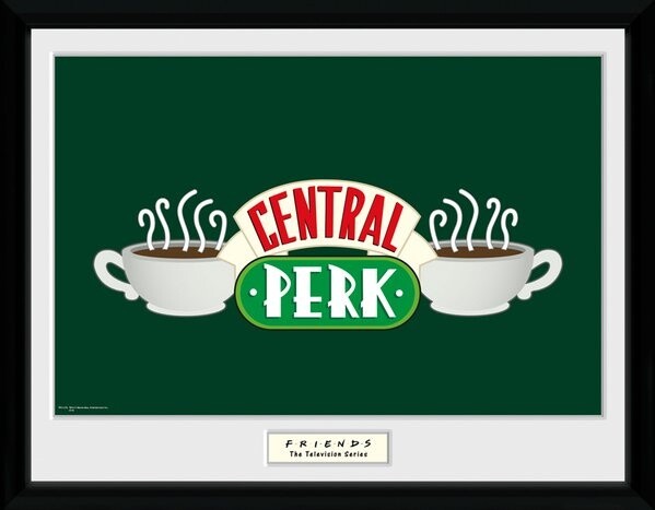 Obraz Friends - Central Perk, zarámovaný (30x40)_1193689004