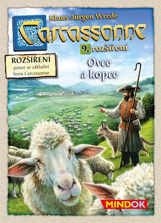 Desková hra Carcassonne - Ovce a kopce, 9. rozšíření_761626711