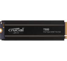 Crucial T500, M.2 - 2TB, heatsink CT2000T500SSD5