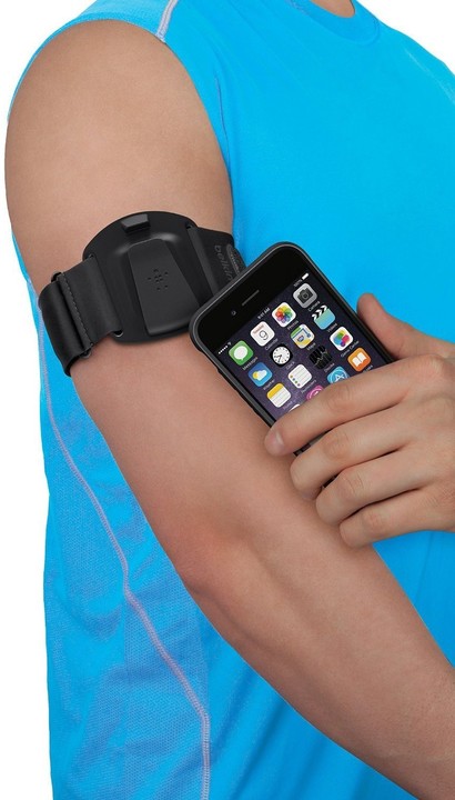 Belkin pouzdro Clip-Fit Armband pro iPhone 6/6s, černá_1388822677