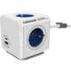 Cubenest PowerCube Extended prodlužovací přívod 1,5m, 4 zásuvky + USB A+C PD 20 W, modrá_1007522637