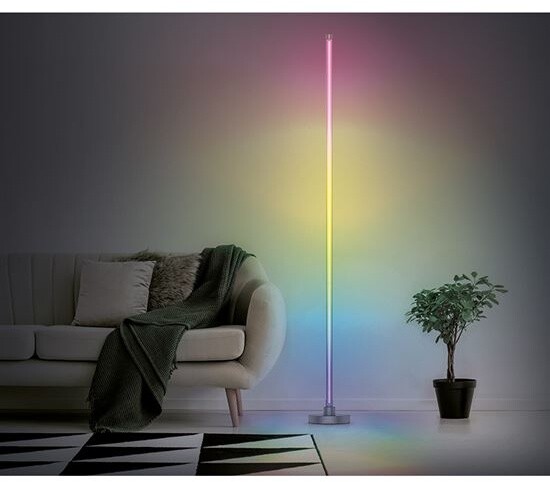 Solight LED smart stojací lampa Rainbow, wifi, RGB, CCT, 140cm_1703206709