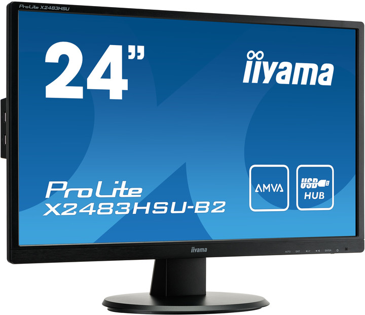 iiyama ProLite X2483HSU - LED monitor 24&quot;_1033121332