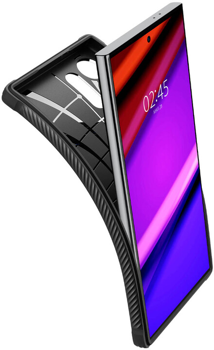 Spigen ochranný kryt Rugged Armor pro Samsung Galaxy S24 Ultra, matná černá_211106844