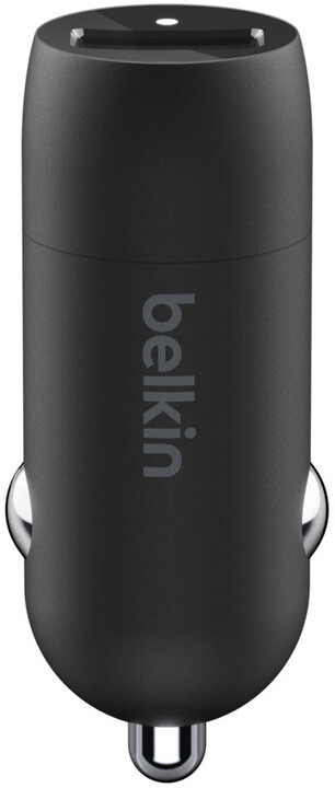 Belkin nabíječka do auta USB-A, QC 3.0, 18w, černá_510035510