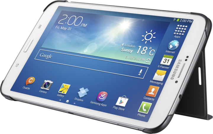 Samsung polohovací pouzdro EF-BT310BB pro Samsung Galaxy Tab 3 8&quot;, černá_526847539