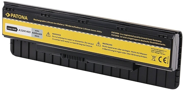 PATONA baterie pro ASUS G551/GL771, 4400mAh Li-lon 10,8V, A32N1405_1367458442