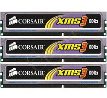 Corsair XMS3 3GB (3x1GB) DDR3 1333 (TR3X3G1333C9)_2046629627