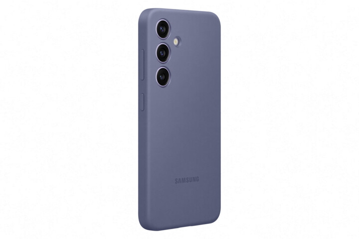 Samsung silikonový zadní kryt pro Galaxy S24, fialová_1803056162
