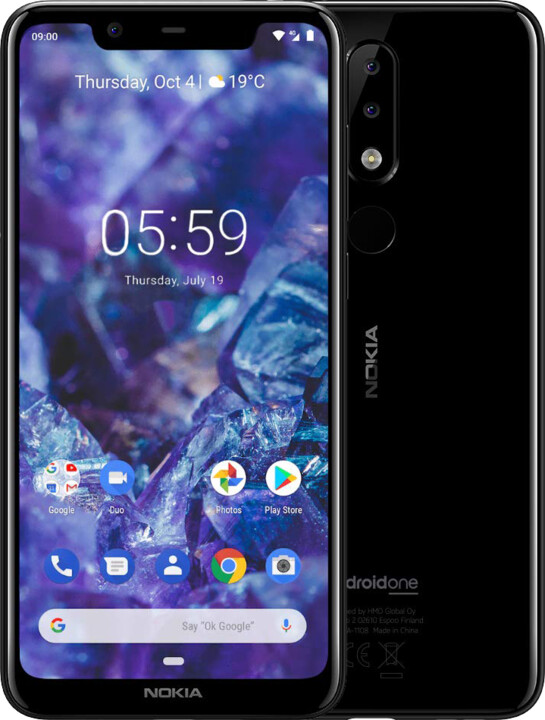 Nokia 5.1 Plus, Dual SIM, 3GB/32GB, Black_49817160