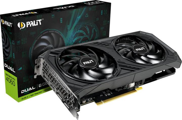 PALiT GeForce RTX 4060 Dual, 8GB GDDR6_1073641687