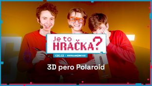 Je to hračka? | 3D pero Polaroid