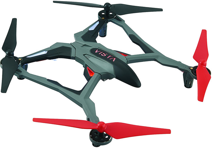 Dromida kvadrokoptéra Vista UAV Quad, červená_1535558109