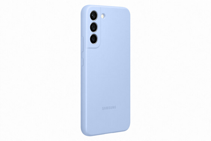 Samsung silikonový zadní kryt pro Galaxy S22+, světle modrá_2037708642