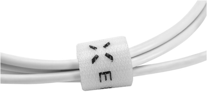 FIXED dlouhý datový a nabíjecí kabel s konektorem micro USB, 2 metry, 2,4A, bílá_662313750