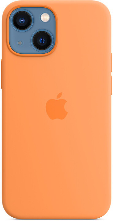 Apple silikonový kryt s MagSafe pro iPhone 13 mini, měsíčkově žlutá_1237138709