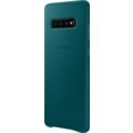 Samsung kožený zadní kryt pro Samsung G975 Galaxy S10+, zelená_1066549086