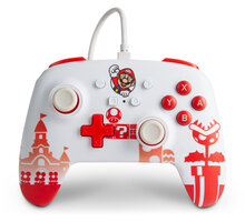 PowerA Enhanced Wired Controller, Mario Red/White (SWITCH)_918777665