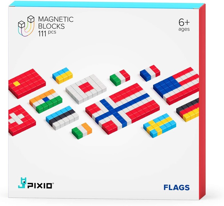 PIXIO Flags magnetická stavebnice_360800995