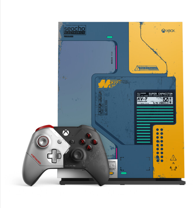 Xbox One X, 1TB, Cyberpunk 2077 Limited Edition_1152067730