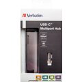 Verbatim USB-C multiport hub USB 3.1 GEN 1/2xUSB 3.0/HDMI/RJ45_734296867