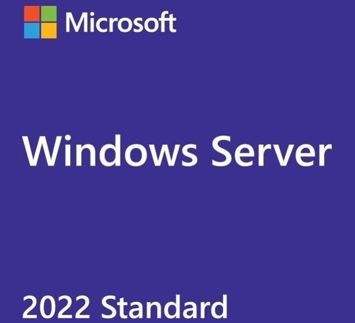 Microsoft Windows Server Standard 2022 x64 EN DVD 16 jader OEM
