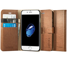 Spigen Wallet S pro iPhone 7, brown_1144870801