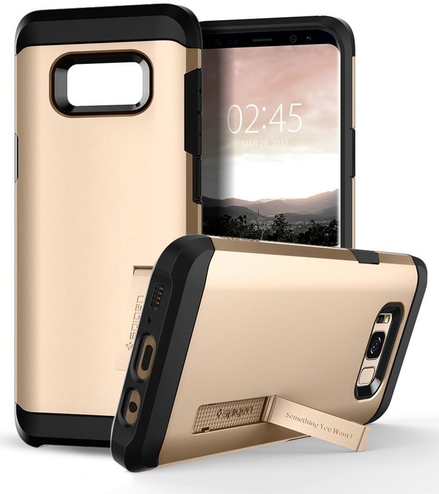 Spigen Tough Armor pro Samsung Galaxy S8, gold maple_2053010946