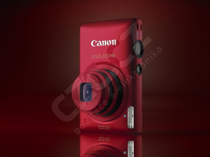 Canon IXUS 220 HS, červený_919559422