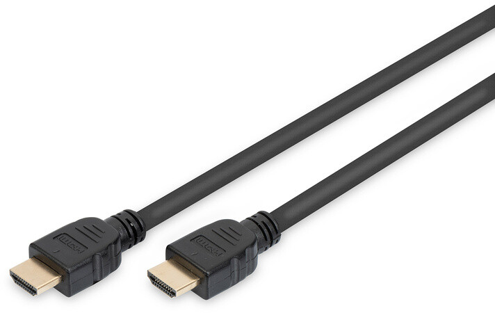 Digitus kabel HDMI - HDMI, M/M, 2.1 Ultra High Speed s Ethernetem, zlacené konektory, 2m, černá_2033208291