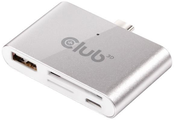 Club3D USB type C smart reader_679983218