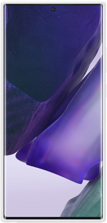 Samsung silikonový kryt Samsung Galaxy Note20 Ultra, stříbrná_611522986