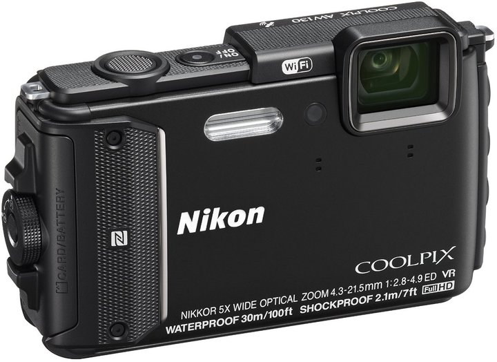 Nikon Coolpix AW130, černá_1420468590