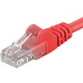 PremiumCord Patch kabel UTP RJ45-RJ45 level 5e, 3m, červená