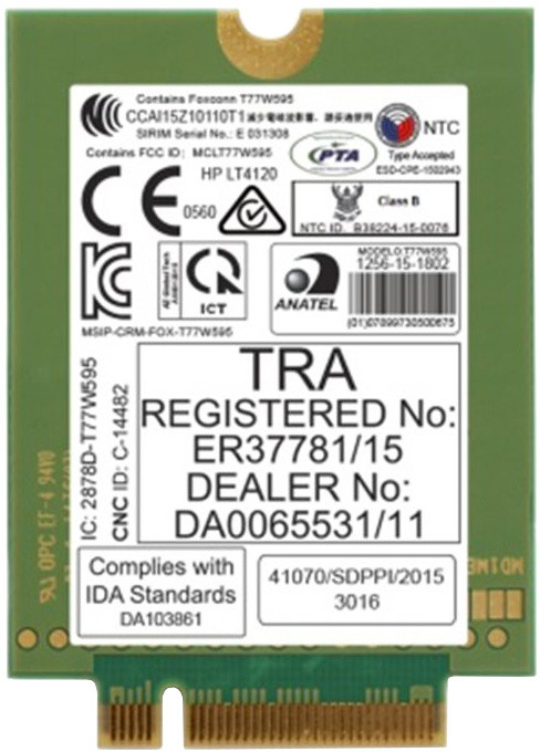 HP lt4120 - Bezdrátový celulární modem - M.2 Card_669657561